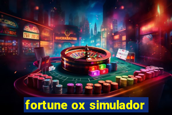 fortune ox simulador